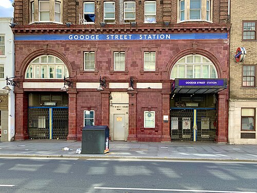 Goodge Street tube station